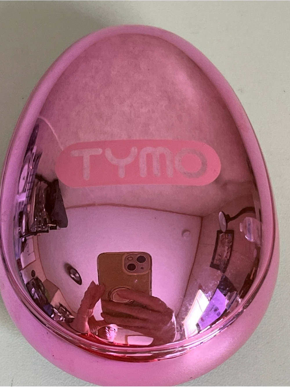 TYMO Detangling Hair Brush & Scalp Massager Metallic Pink